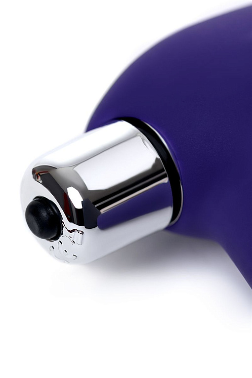 Фиолетовый вибростимулятор простаты Bruman - 12 см. - фото 9