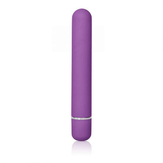 Фиолетовый вибратор Shake it Up! Power Packed Gyrating Massager - 17,7 см. - анодированный пластик (ABS)