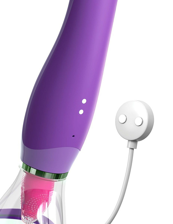 Фиолетовый вакуумный клиторальный стимулятор Her Ultimate Pleasure - фото 6