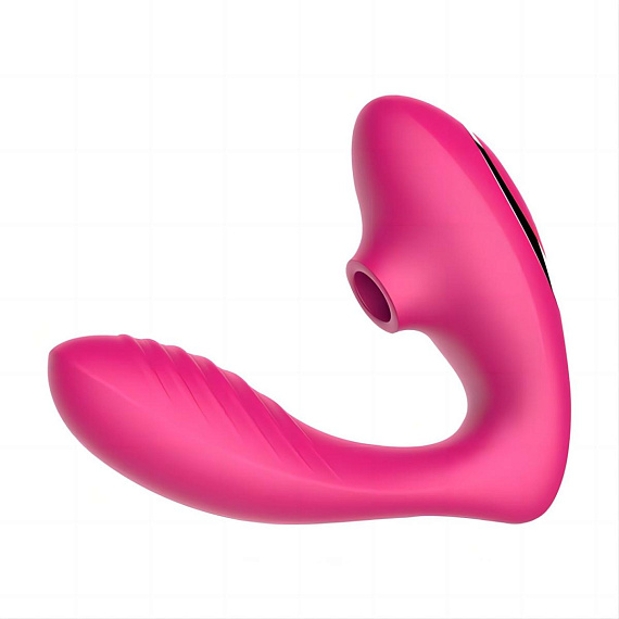 Розовый вибромассажер Clitoral Sucking Vibrator OG для стимуляции клитора и точки G - фото 5