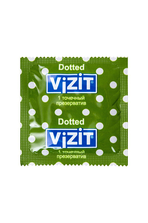 Презервативы с точечками VIZIT Dotted - 12 шт. VIZIT
