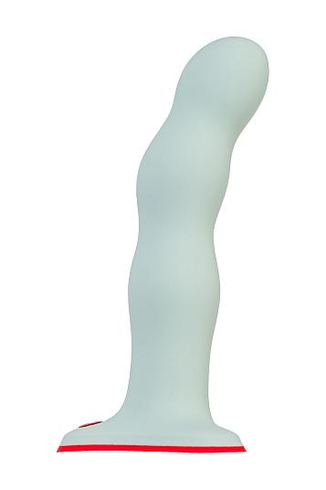 Зеленый фигурный фаллоимитатор Stubs Bouncer - 18,5 см.