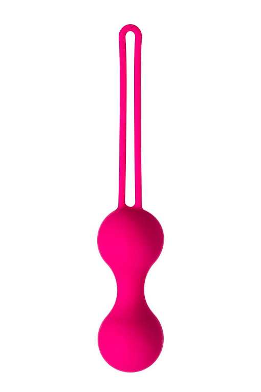 Набор из 3 розовых вагинальных шариков со шнурком - фото 7