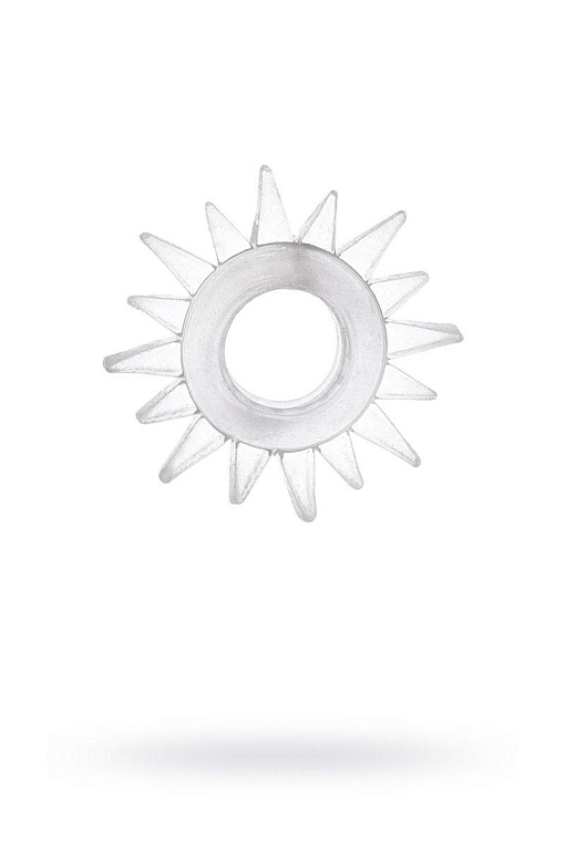 Прозрачное гелевое эрекционное кольцо-солнце - поливинилхлорид (ПВХ, PVC)