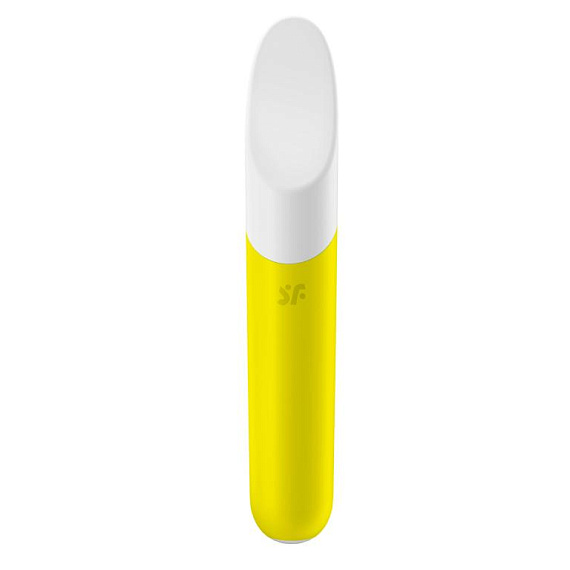 Желтый мини-вибратор Ultra Power Bullet 7 - фото 5