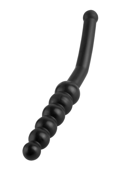 Анальная ёлочка с ручкой Fun Flex Anal Wand - 24 см. - поливинилхлорид (ПВХ, PVC)