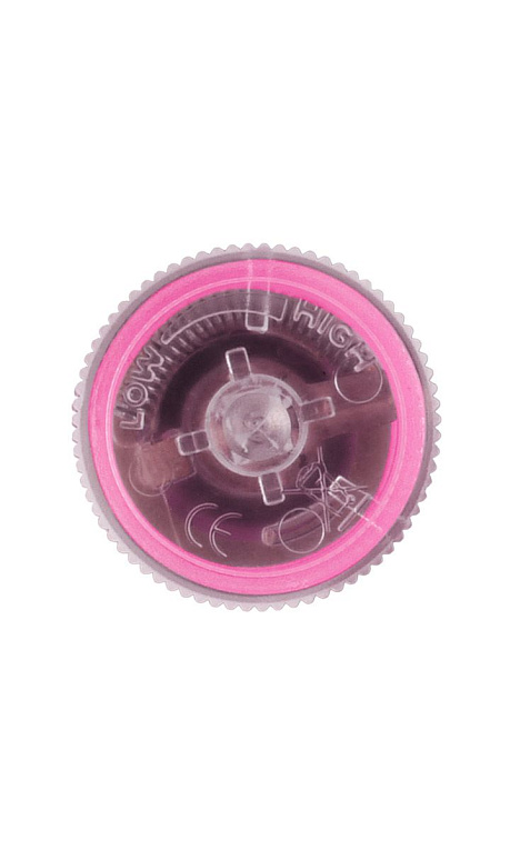 Неоново-розовый вибратор Neon Luv Touch Vibe - 17 см. Pipedream