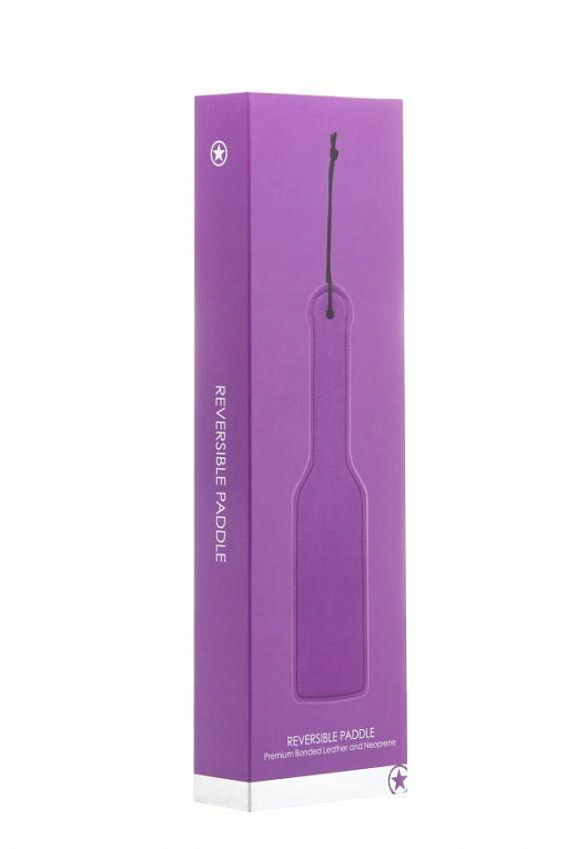 Чёрно-фиолетовый двусторонний пэддл Reversible Paddle - 32 см. - 