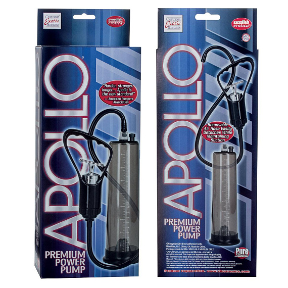 Вакуумная помпа Apollo Premium - пластик, силикон