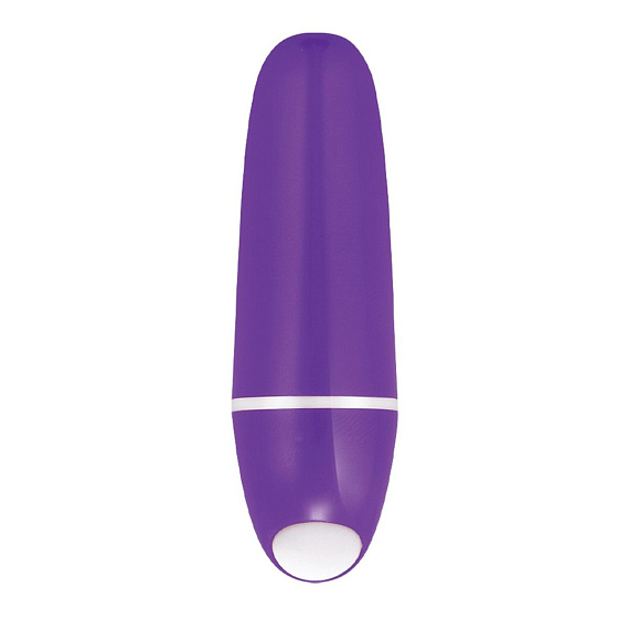 Фиолетовый миниатюрный вибратор LUSTRE