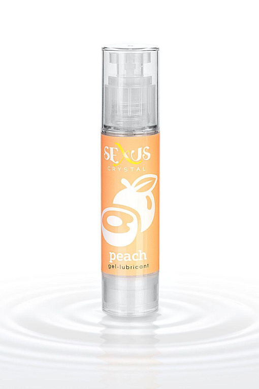 Увлажняющая смазка с ароматом персика Crystal Peach - 60 мл. от Intimcat