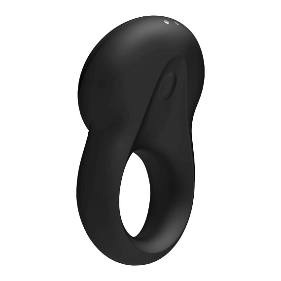 Эрекционное кольцо Satisfyer Signet Ring с возможностью управления через приложение - силикон