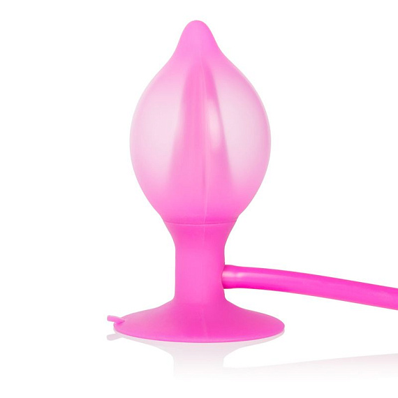 Розовый анальный расширитель Booty Call Booty Pumper Small - 9,5 см. от Intimcat
