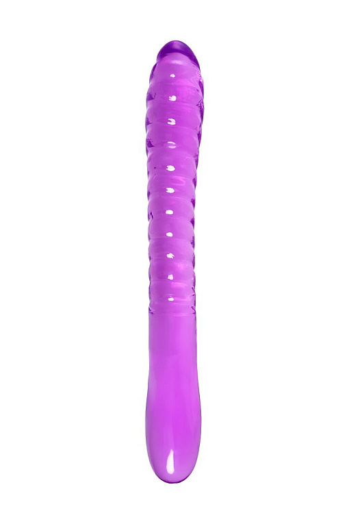 Фиолетовый двусторонний фаллоимитатор Frica - 23 см. от Intimcat
