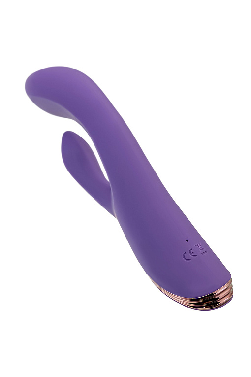 Фиолетовый вибратор-кролик Fingie с функцией Come-Hither - 21,6 см. - фото 6
