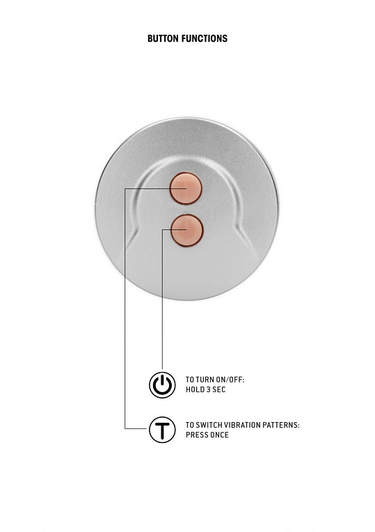 Телесный вибратор Vibrating Dildo With Balls - 23 см. от Intimcat
