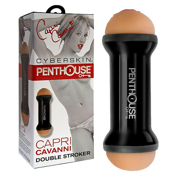 Двусторонний мастурбатор Penthouse Double-Sided Stroker Capri Cavanni - CyberSkin