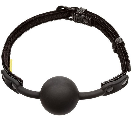 Черный кляп-шарик Boundless Ball Gag