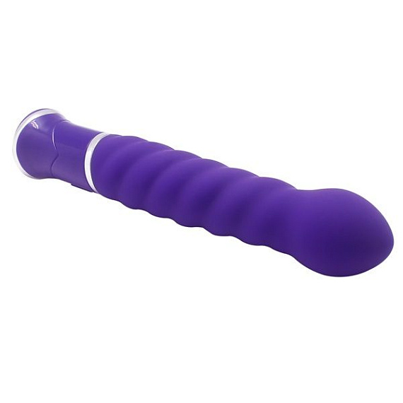 Фиолетовый спиралевидный вибратор ECSTASY Charismatic Vibe - 20,7 см. от Intimcat
