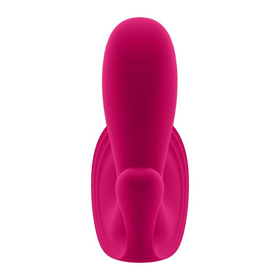 Розовый анально-вагинальный вибромассажер Top Secret+ - фото 5