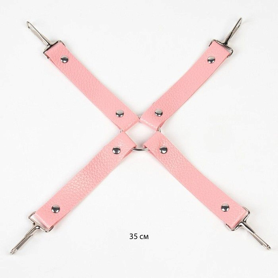 Розовый БДСМ-набор «Оки-Чпоки» из 11 предметов - фото 8