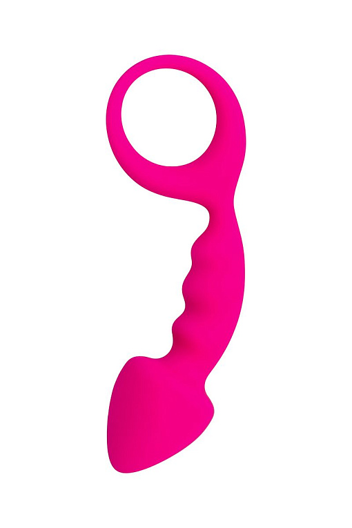 Розовая анальная втулка Bong - 12,5 см. ToyFa
