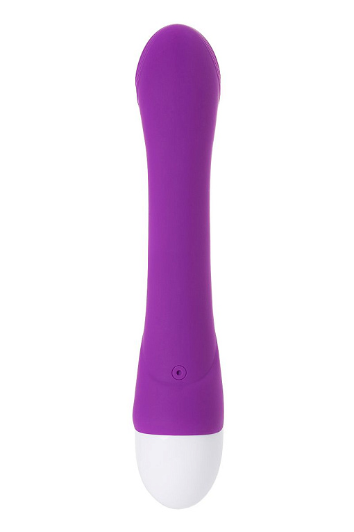 Фиолетовый вибратор LOVEMOMENT с подогревом - 21,5 см. - фото 5