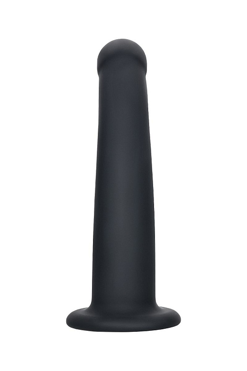 Черный анальный фаллоимитатор Serpens - 14 см. от Intimcat