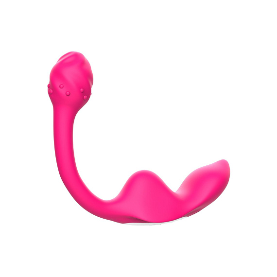 Розовый многофункциональный стимулятор для женщин - фото 5