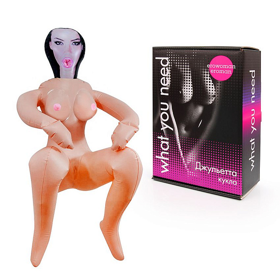 Надувная секс-кукла  Джульетта - поливинилхлорид (ПВХ, PVC)