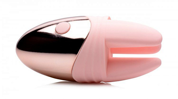 Розовый клиторальный массажер с щупальцами Vibrating Clit Teaser от Intimcat