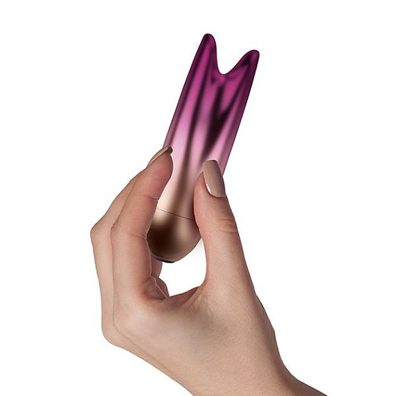 Фиолетовая вибропуля Climaximum Ava - 11 см. - анодированный пластик (ABS)