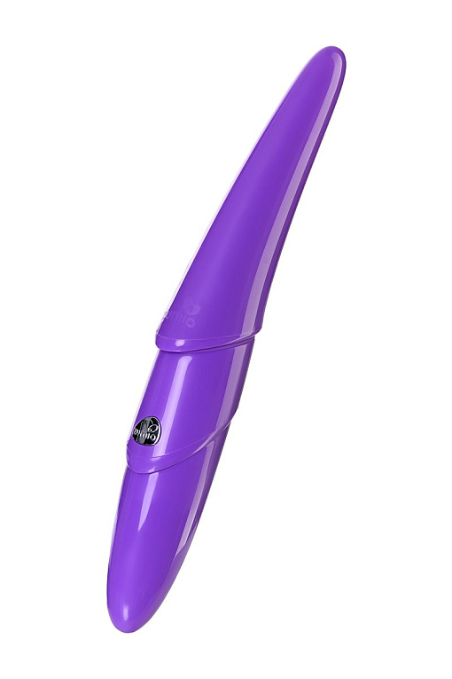 Фиолетовый стимулятор клитора с ротацией Zumio S от Intimcat