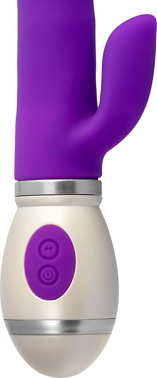 Фиолетовый вибратор-кролик Miss Jessy - 18,5 см. - фото 5
