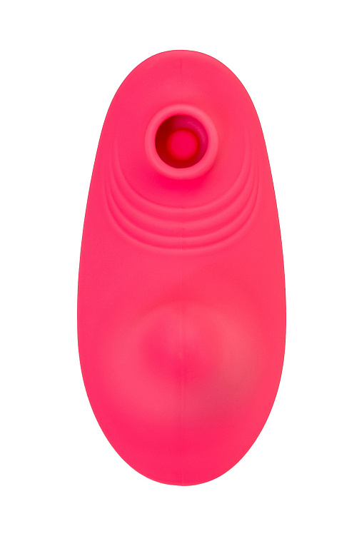 Розовый вибровкладыш в трусики с вакуум-волновой стимуляцией Xiari от Intimcat
