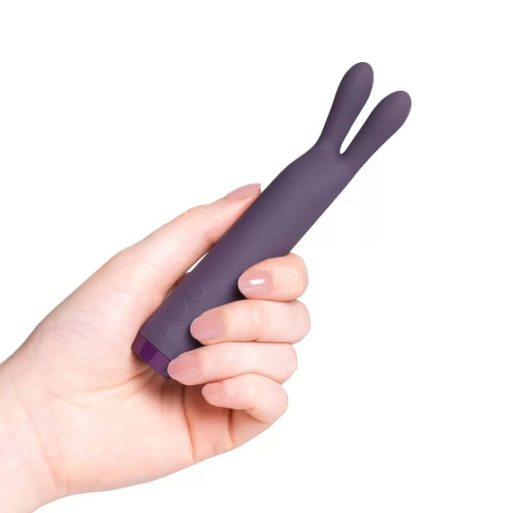 Фиолетовый вибратор с ушками Rabbit Bullet Vibrator - 8,9 см. от Intimcat