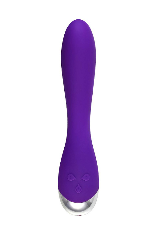 Фиолетовый вибратор «Дрючка-удовольствие» - 20,5 см. от Intimcat