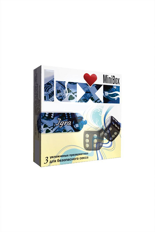 Презервативы Luxe Mini Box Игра - 1 блок (24 уп. по 3 шт. в каждой) - фото 6