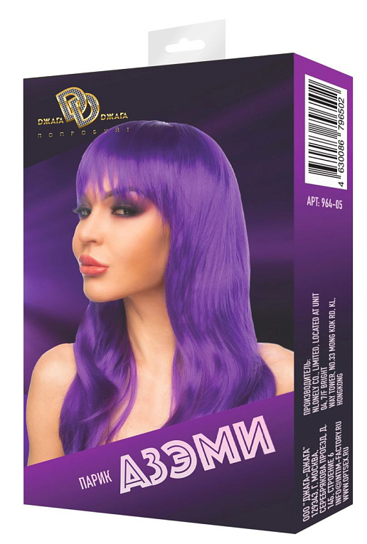 Фиолетовый парик  Азэми от Intimcat