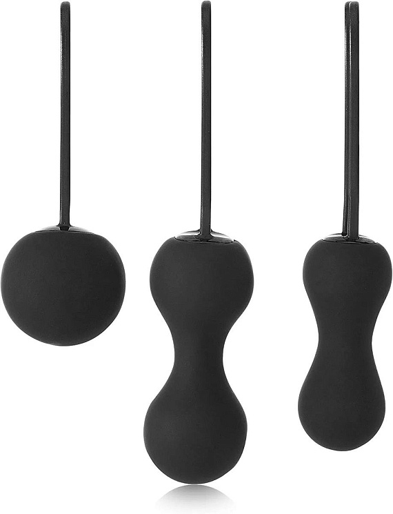 Набор черных вагинальных шариков Je Joue Ami от Intimcat
