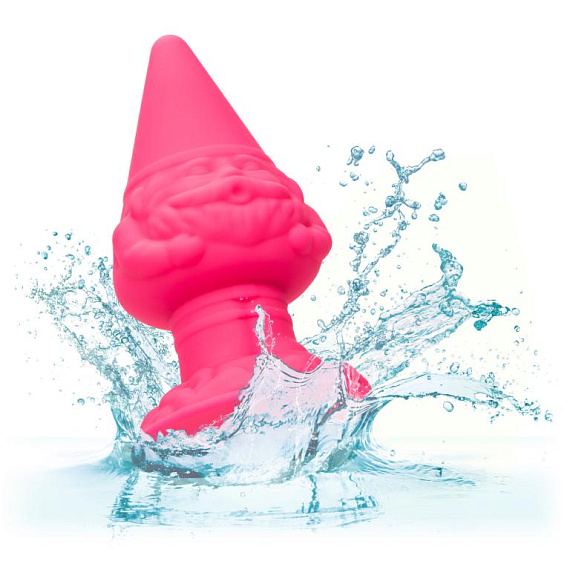 Розовая анальная пробка в форме гнома Anal Gnome от Intimcat