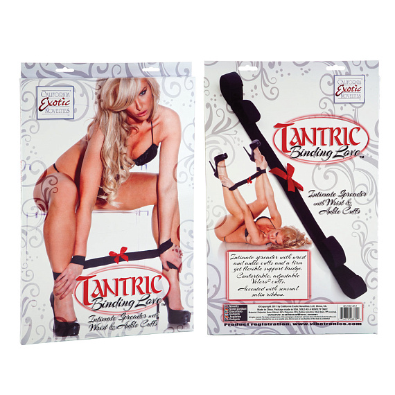 Наручники Tantric Binding Love Intimate Spreader with Wrist   Ankle Cuffs от Intimcat