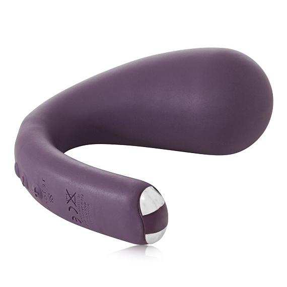 Фиолетовый вибратор Dua G-spot   Clitoral Wearable Vibrator - 17,8 см. - силикон