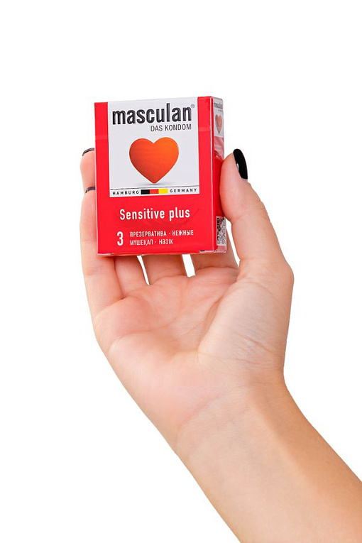 Презервативы Masculan Sensitive plus - 3 шт. Masculan