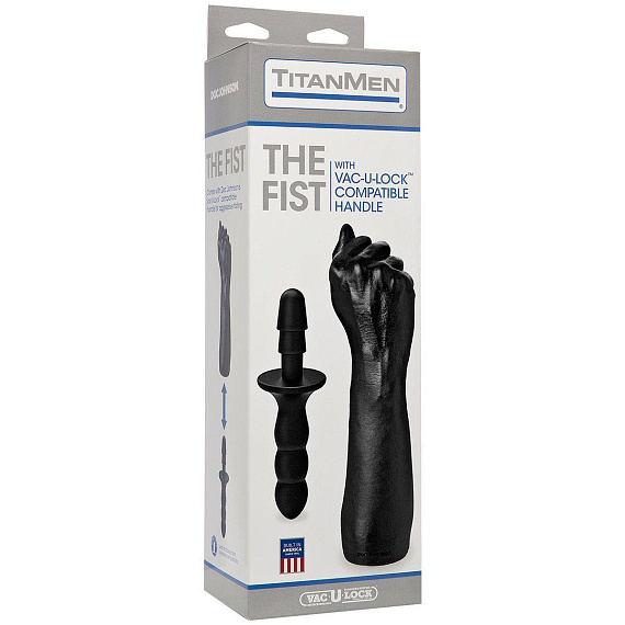 Рука для фистинга The Fist with Vac-U-Lock Compatible Handle - 42,42 см. - поливинилхлорид (ПВХ, PVC)
