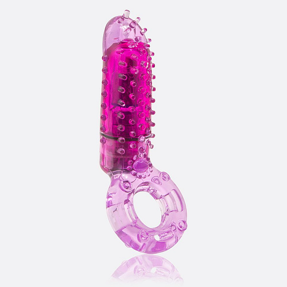 Фиолетовое эрекционное виброкольцо OYEAH - силикон
