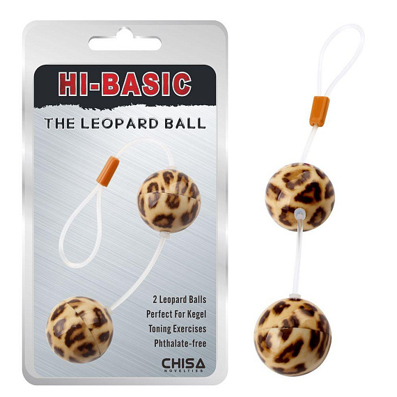 Леопардовые вагинальные шарики Leopard Ball от Intimcat