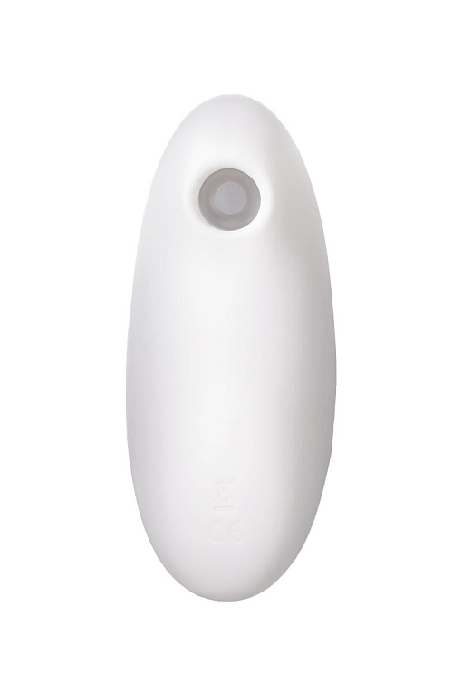 Белый вакуум-волновой вибростимулятор Vulva Lover 2 - силикон