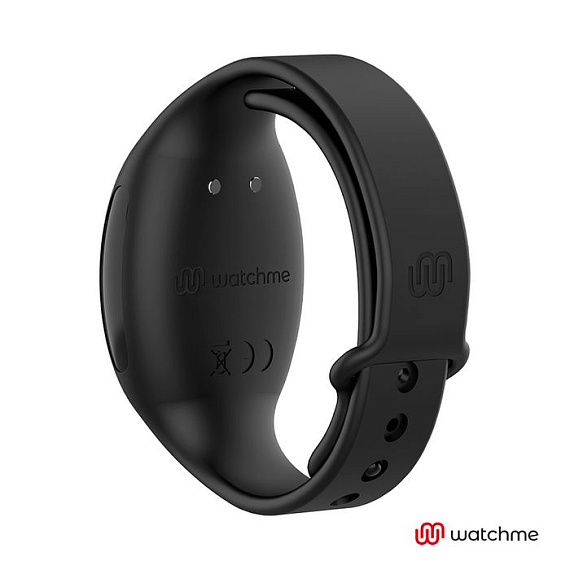 Черный вибратор с пультом-часами Anne s Desire Curve G-Spot Vibe Wireless Watchme - 20,5 см. - фото 8