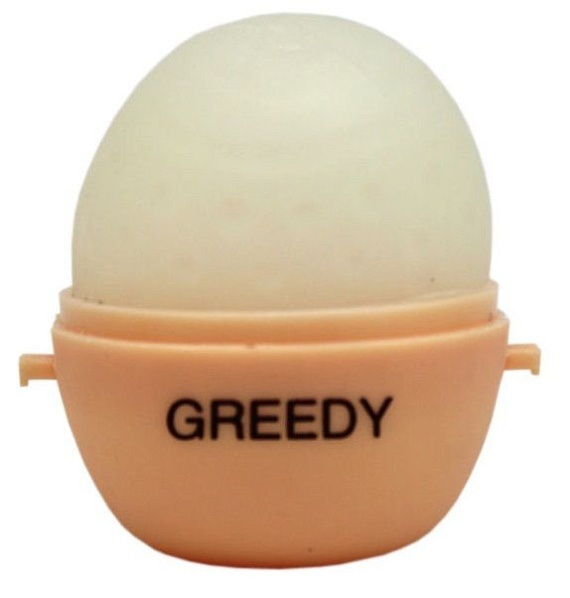 Желтый мастурбатор-яйцо GREEDY PokeMon - силикон
